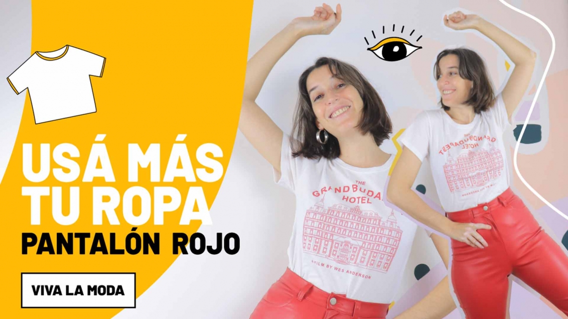 #USAMASTUROPA: ¿CÓMO COMBINAR TU PANTALÓN ROJO? 